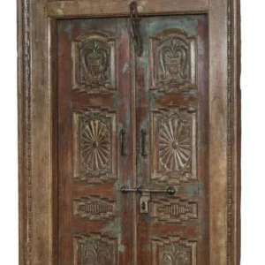Porte architecturale ancienne de l'Inde