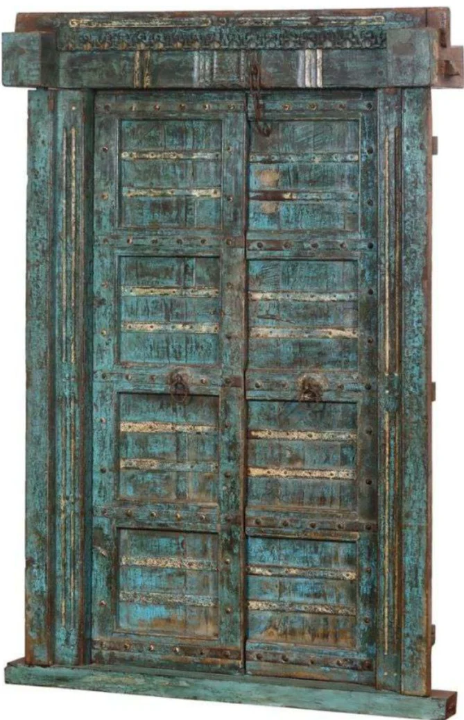 Porte Architecturale Ancienne Indienne
