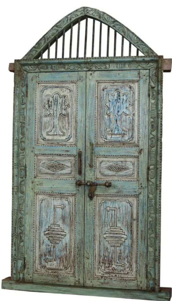 Porte Architecturale Ancienne Indienne
